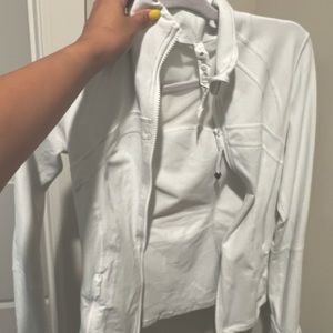 White Lululemon jacket size 6